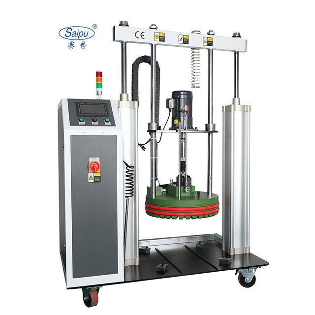 Sp-PUR55 Gallon Hot Melt Glue Machine Supplier for Nonwoven And Textiles Lamination Industry